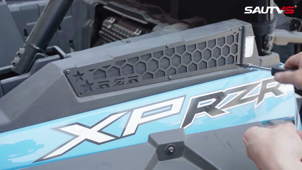 Installation de couvercles de filtre d'admission d'air SAUTVS pour Polaris RZR XP 1000 XP 4 1000 ...