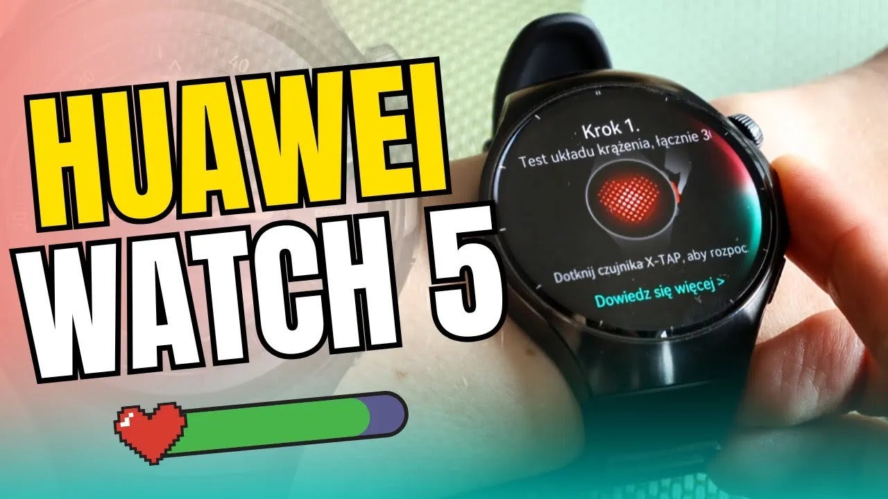 HUAWEI Watch 5 ⌚ Luksus na nadgarstku