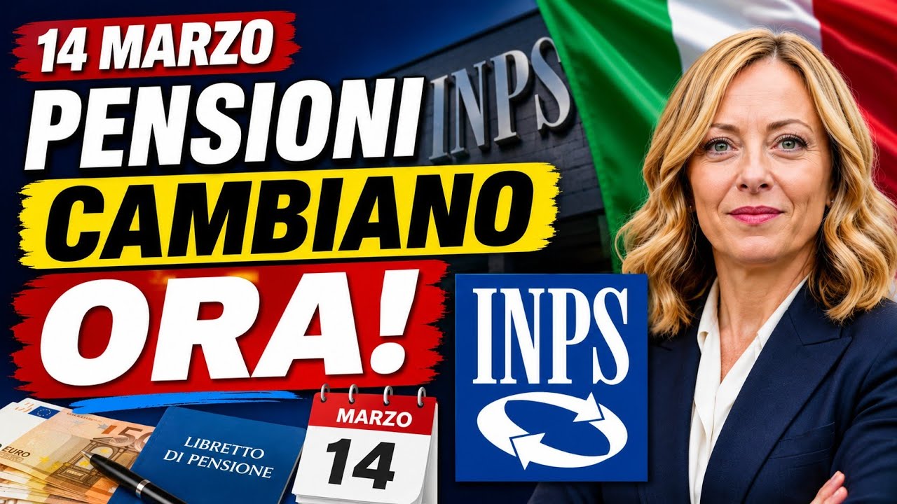 14 Marzo: Cambia Tutto per le Pensioni! La Corte Costituzionale Decide — INPS Deve Adeguarsi