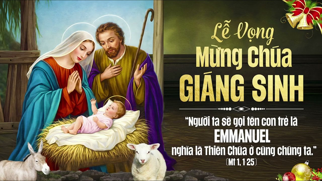 Thánh lễ vọng mừng Chúa giáng sinh 2025