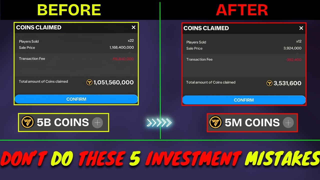 5 Investment Mistakes That Cost Me Millions in FC Mobile 💸 (Don't Do This!)