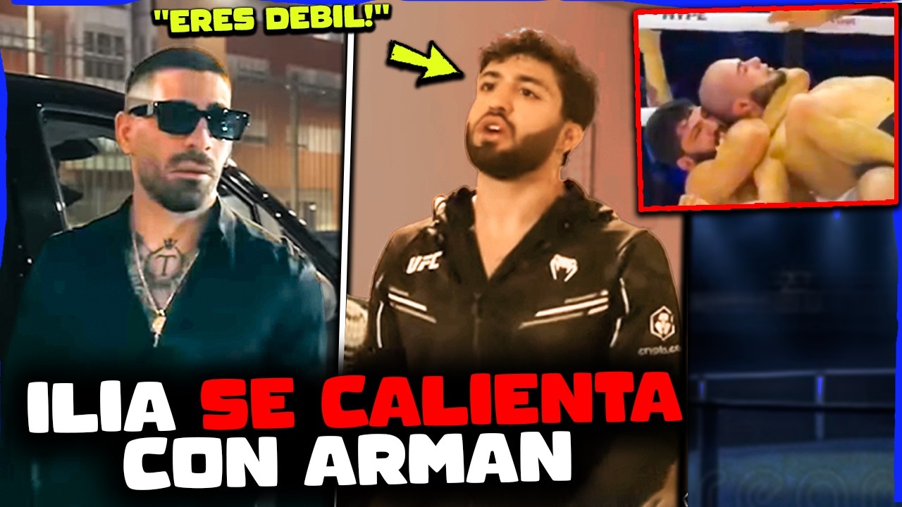 ¡IMPACTO! Ilia Topuria CHOCA con Arman Tsarukyan tras SOMETER a Muhammad Mokaev, “¡Eres DÉBIL!”