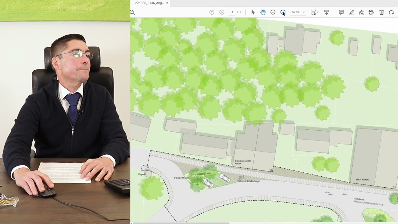 Präsentation Vorplanung Dorfplatzsanierung