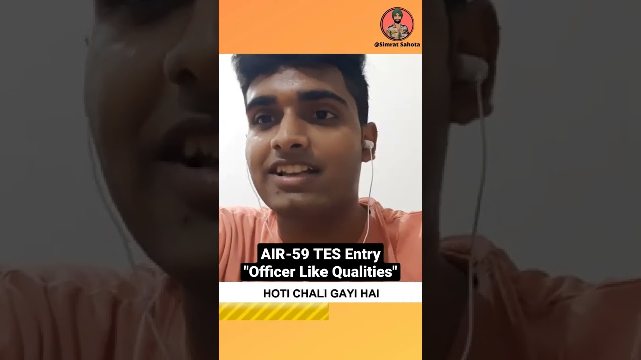 Reality Behind Officer Like Qualities | AIR-59 TES Entry Recommended Candidate Akash #olq #ssb #tes