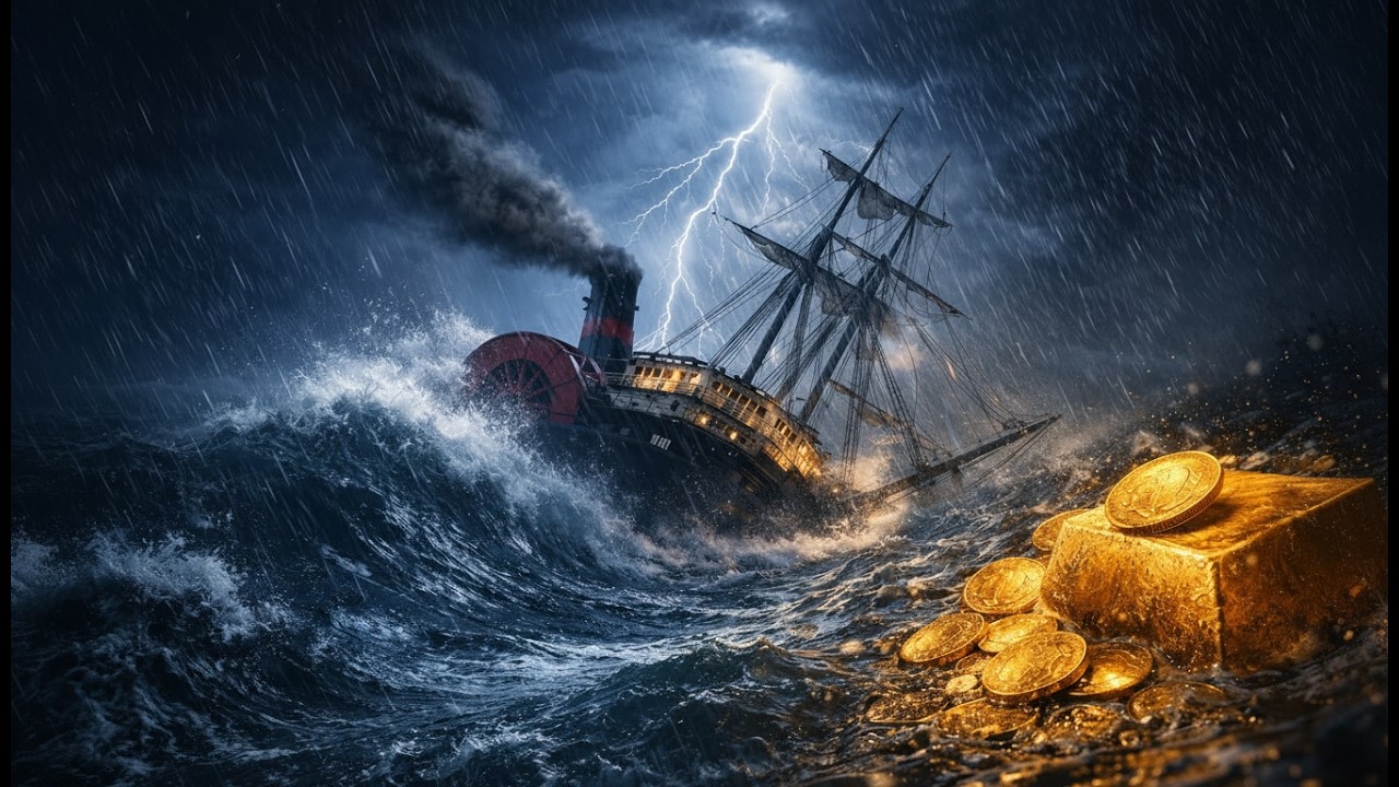 The $700 Million Gold Disaster That Triggered the Panic of 1857 | SS Central America