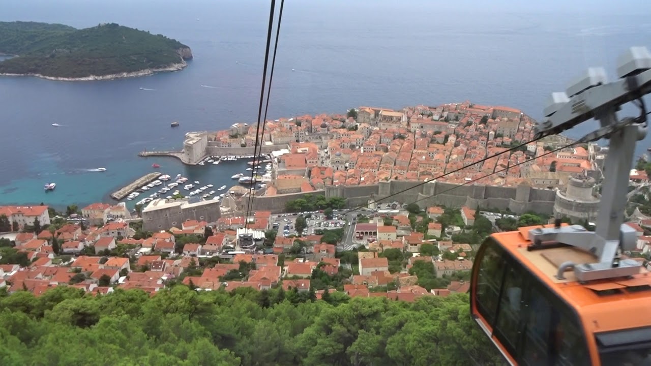 Seilbahn auf den Srđ (Dubrovnik, Kroatien)