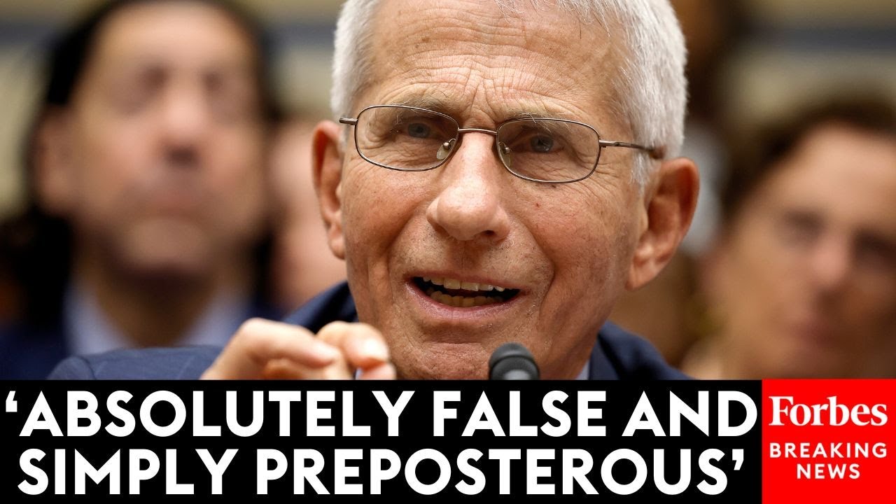 WATCH: Dr. Fauci Delivers Fiery Opening Remarks In Front Of House Select Subcommittee On Covid-19