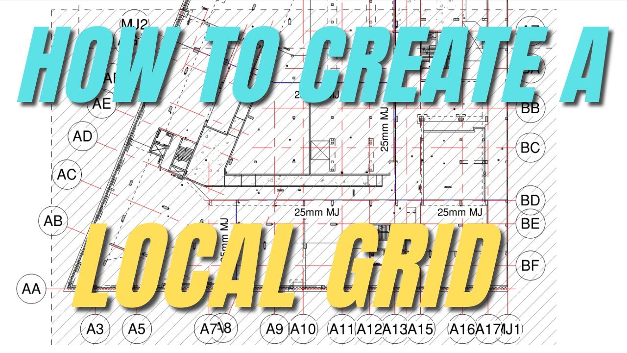 SETTING OUT - LOCAL GRID coordinate system. How to create and work with new local coordinate system.