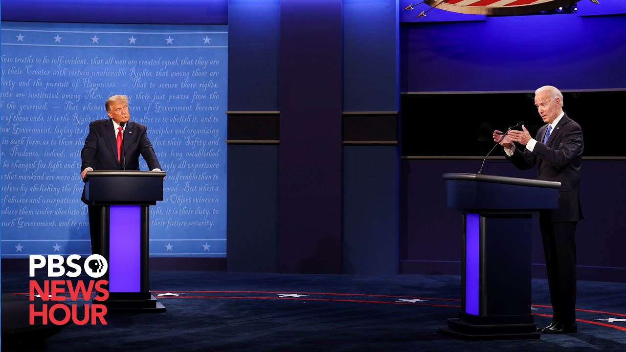 WATCH: The second and final 2020 presidential debate
