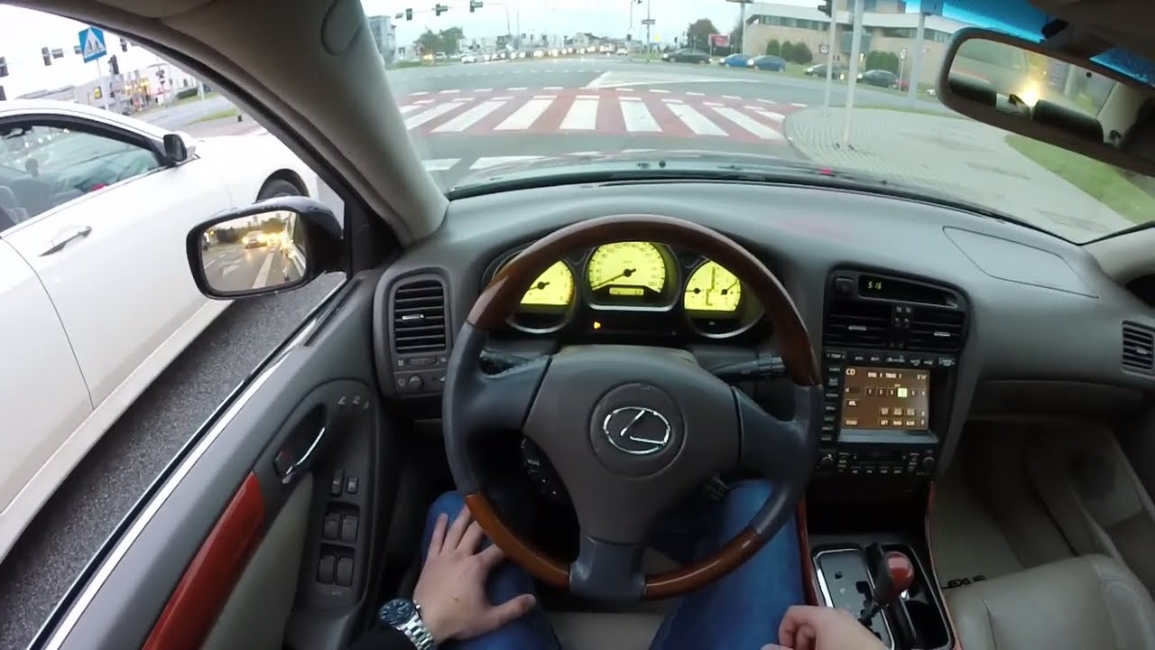 Lexus GS430 4.3 V8 POV DRIVE SOUND