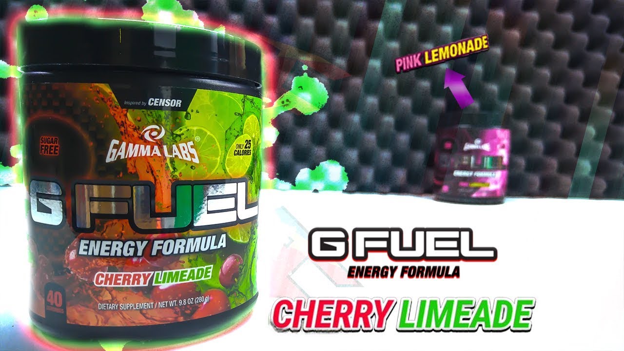 GFUEL Cherry Limeade & Pink Lemonade Unboxing/Taste Test
