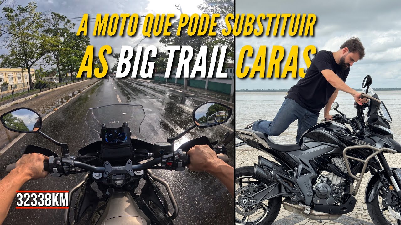 Testei a Zontes T350 — a moto que pode substituir uma big trail cara?
