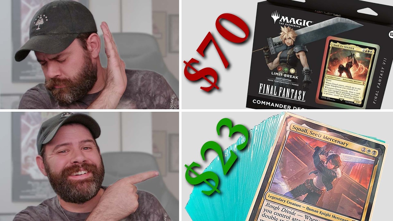 Building a cheap Final Fantasy Deck instead of buying a Precon | MTG Budget Brewing