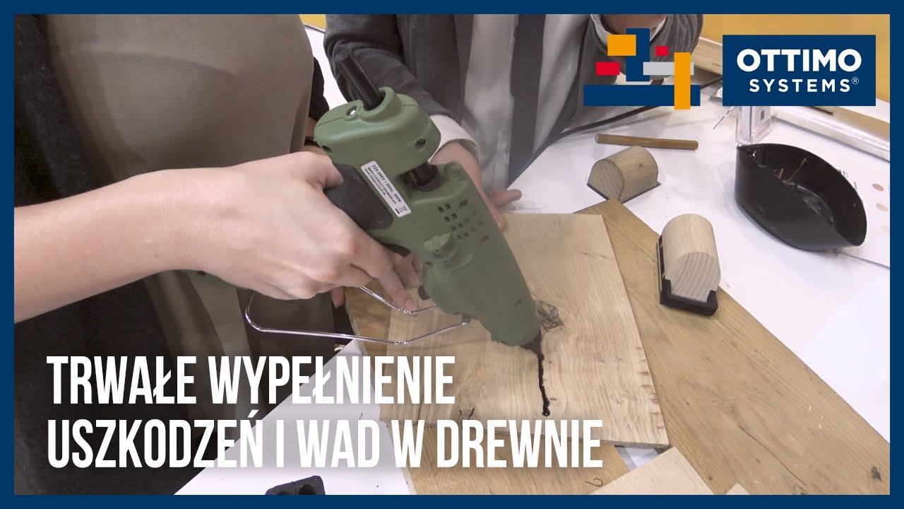 BUDMA 2020 - Łatwa Naprawa Ubytku w Drewnie z BCD TH THERMELT