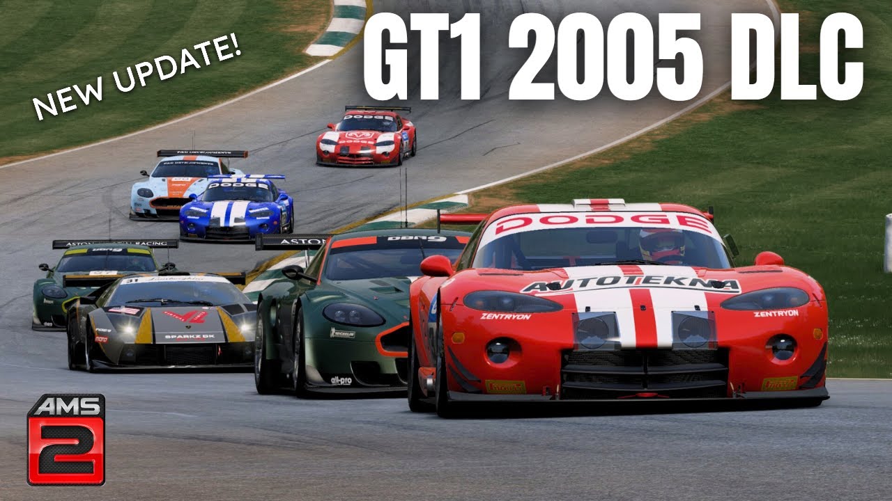 NEW GT1 2005 Cars DLC for AUTOMOBILISTA 2 | AMS2 update 1.6.8