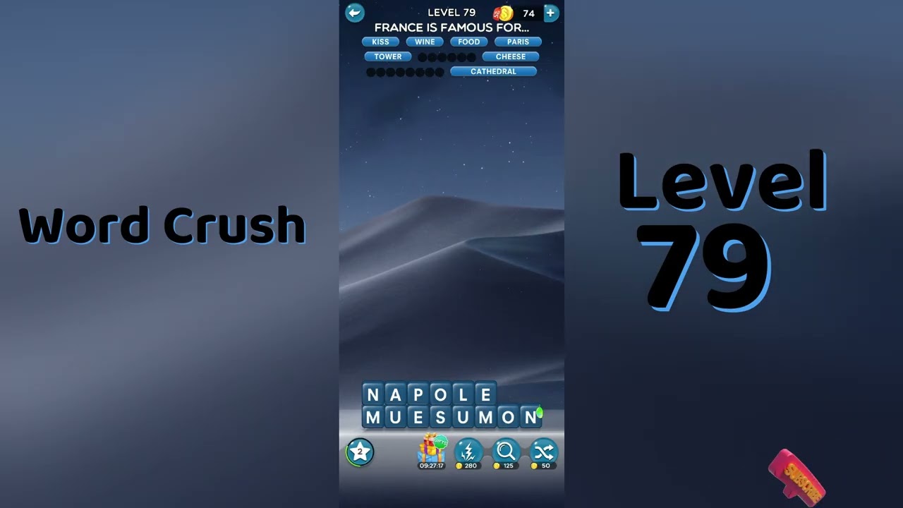 Word Crush Level 79 Answers | Fun Puzzle Game | Solution Guruji
