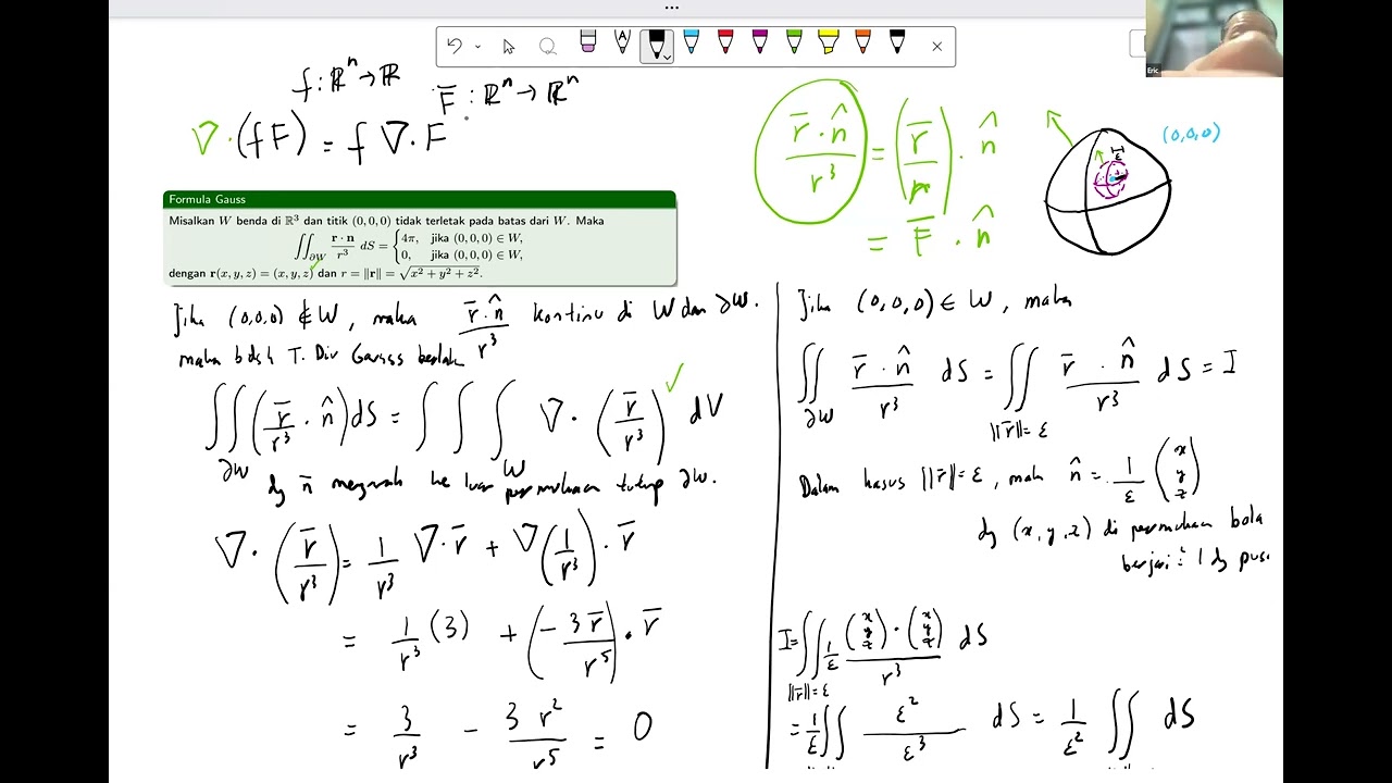 Teorema Divergensi Gauss