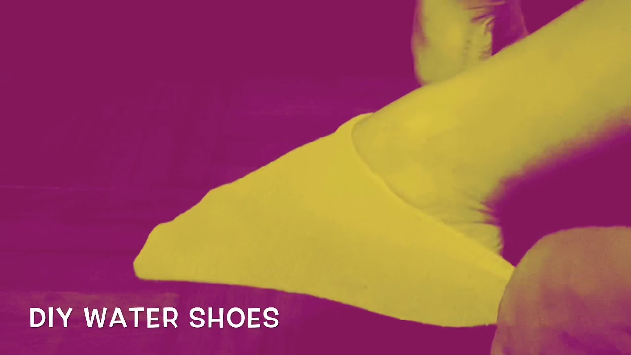 DIY water shoes