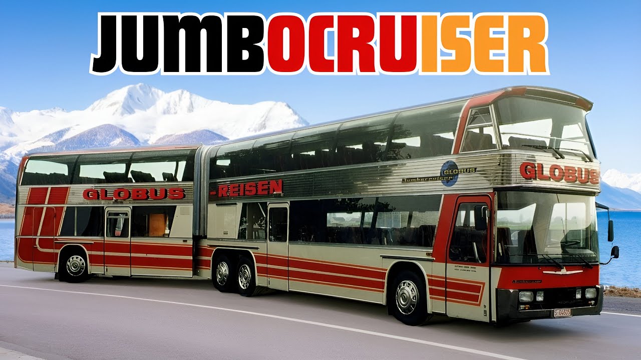The Neoplan Jumbocruiser Story: The Giant Bus of Fanfare and Failure [German Bus History]