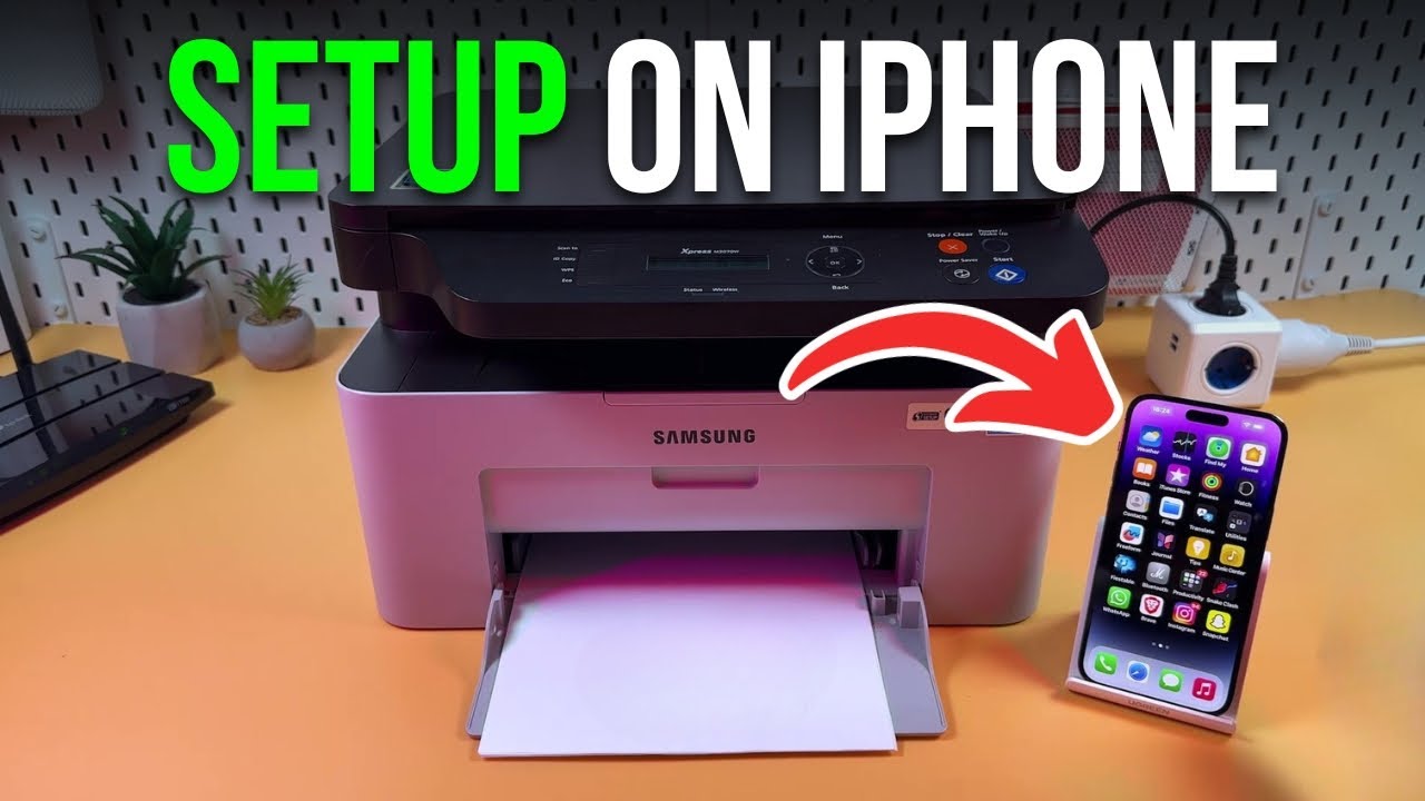 How to Set Up Samsung Xpress M2070W Printer on iPhone for Easy Printing