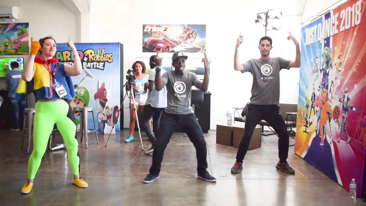 24k Magic from Just Dance 2018 @ Ubisoft Lounge