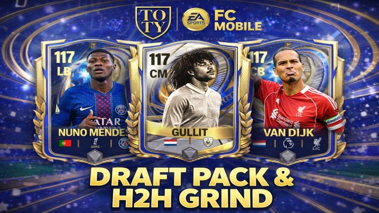 🔴 VERTICAL FC MOBILE LIVE 🔥 TOTY EVENT 🌟 | Draft Pack | Team Review | Player Suggestions