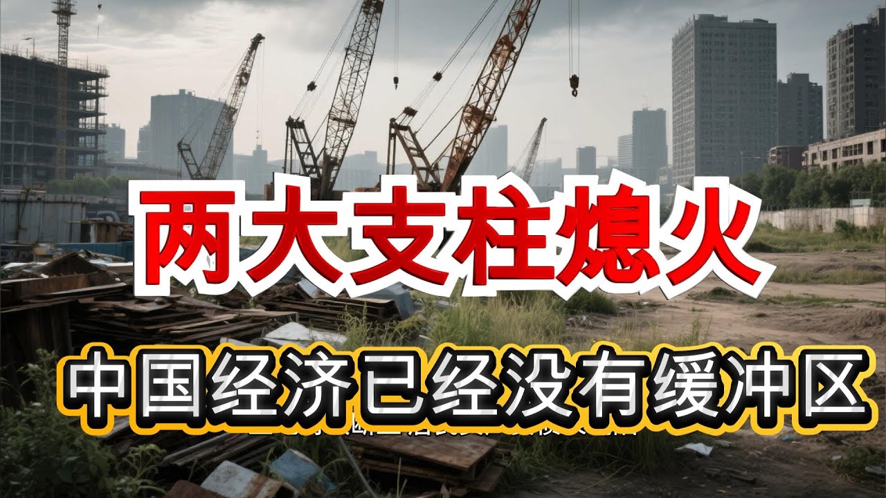 两大支柱同时熄火，中国经济已经没有缓冲区｜房地产危机｜制造业外迁｜经济衰退 #经济危机 #产业下行 #中国现状