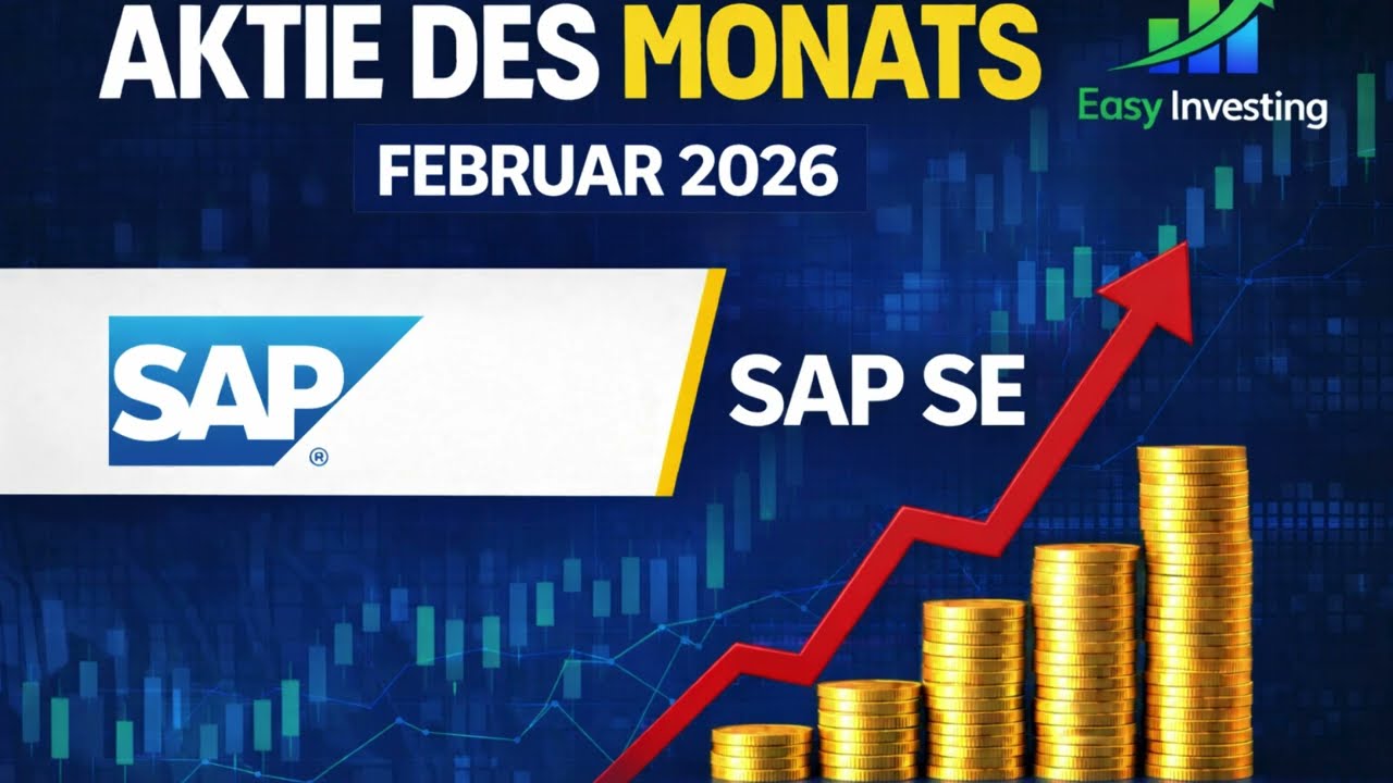 Aktie des Monats Februar 2026 | SAP Analyse / SAP Aktie −16 % gefallen – Kaufchance oder Warnsignal?