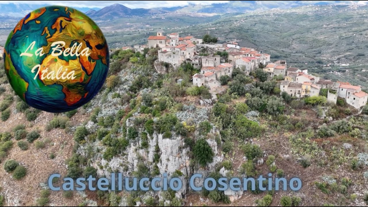 Castelluccio Cosentino - Sicignano degli Alburni (SA) - Campania - Italy - Video con drone