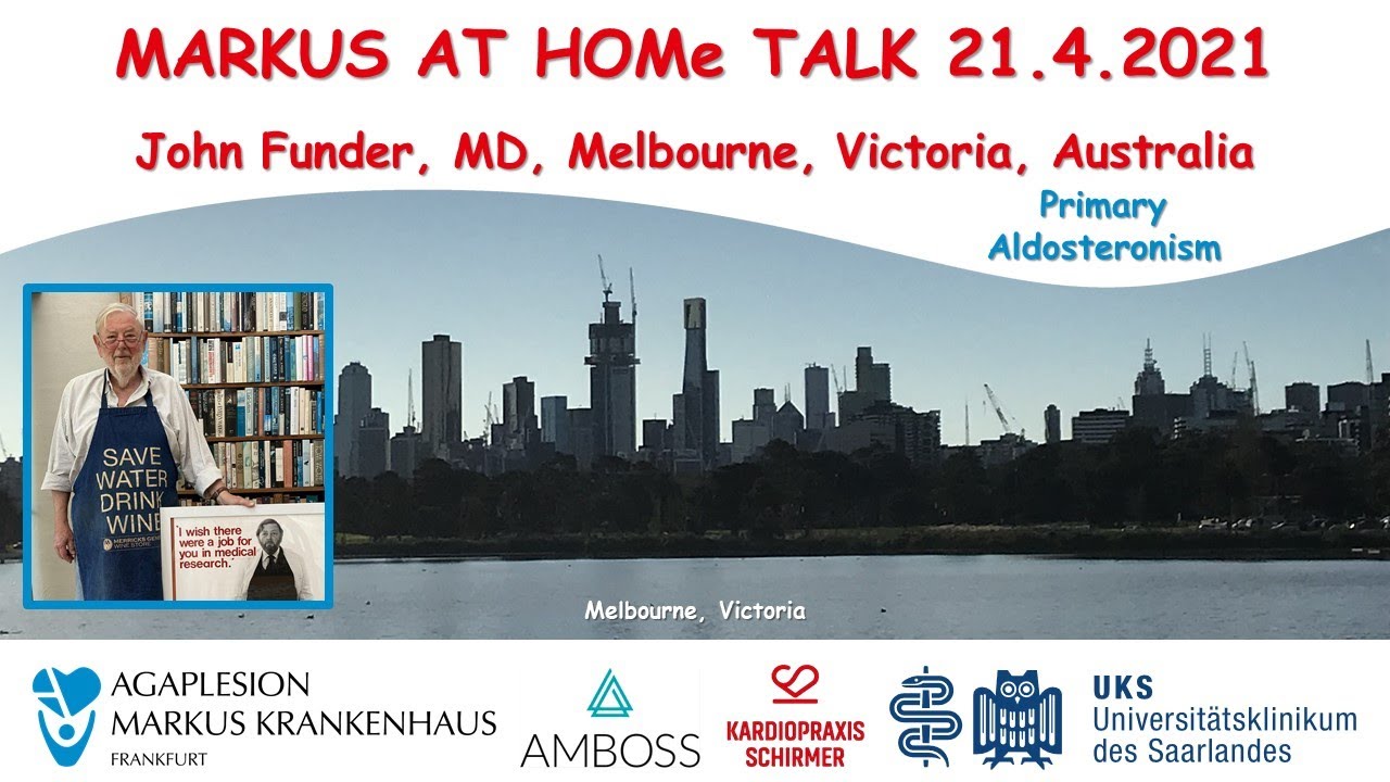 Primary Aldosteronism - Dr. Funder (Melbourne)