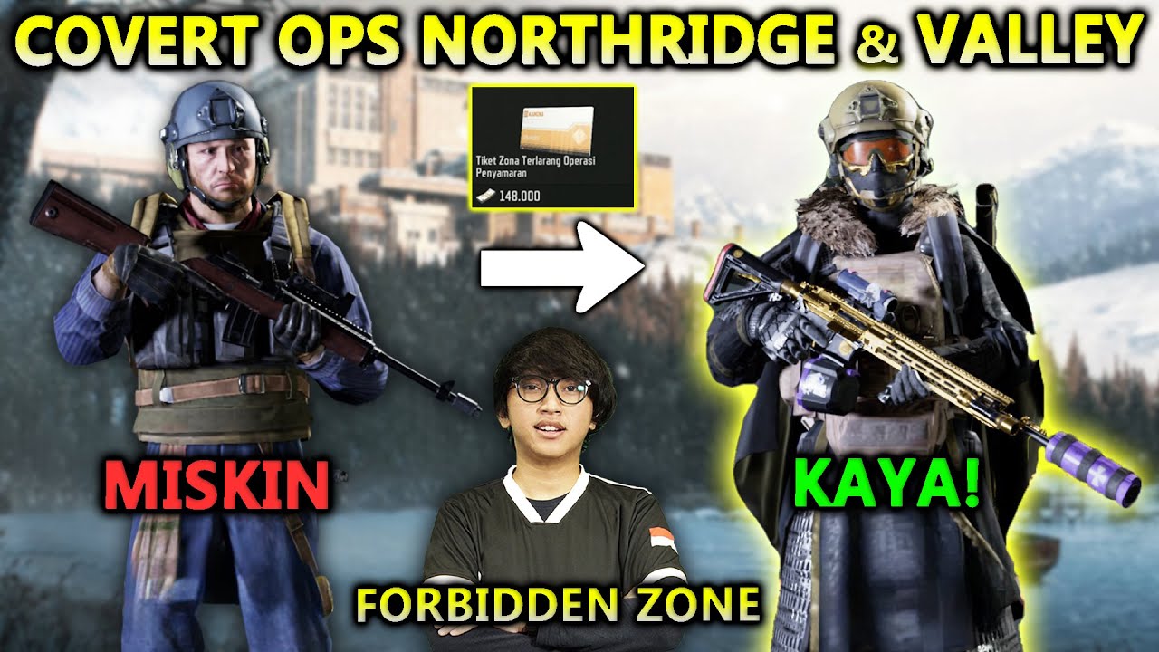 BIKIN RUGI ATAU UNTUNG? MENCOBA PENYAMAR COVERT OPS DI NORTHRIDGE & VALLEY FZ 120K - Arena Breakout
