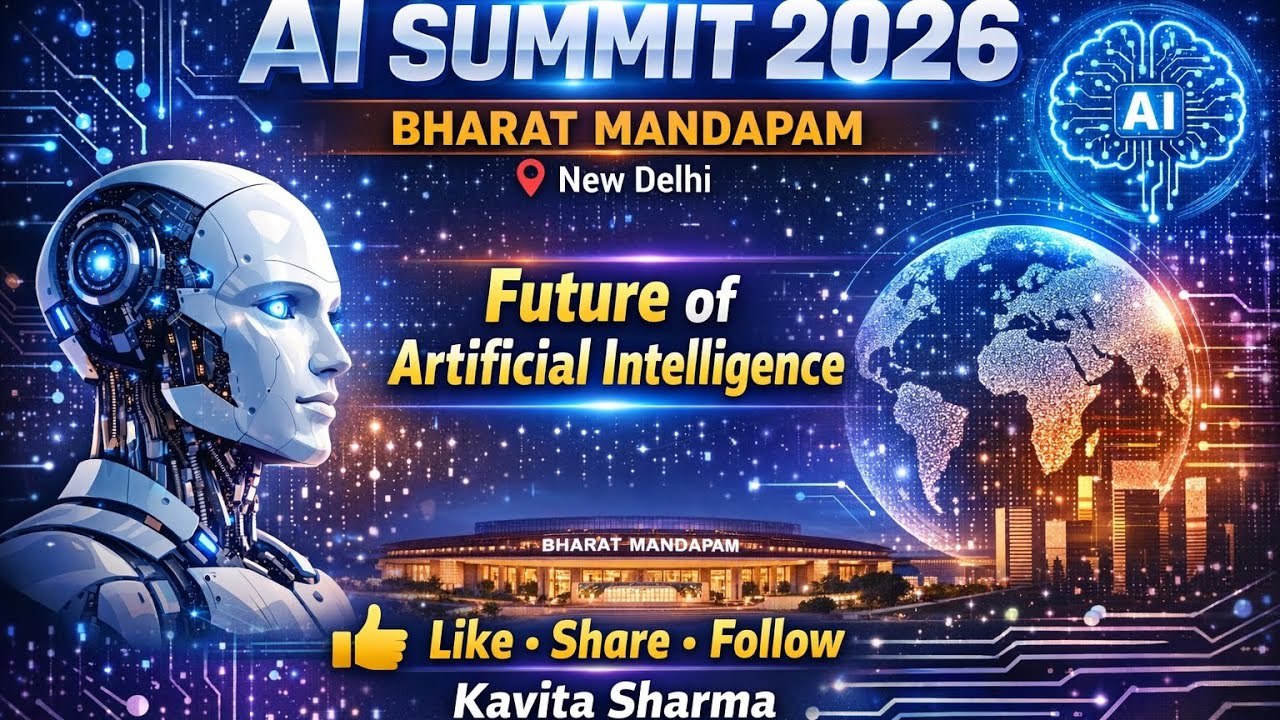 AI shaping the future of the world!Highlights from AI Summit 2026 at Bharat Mandapam, New Delhi 🇮🇳