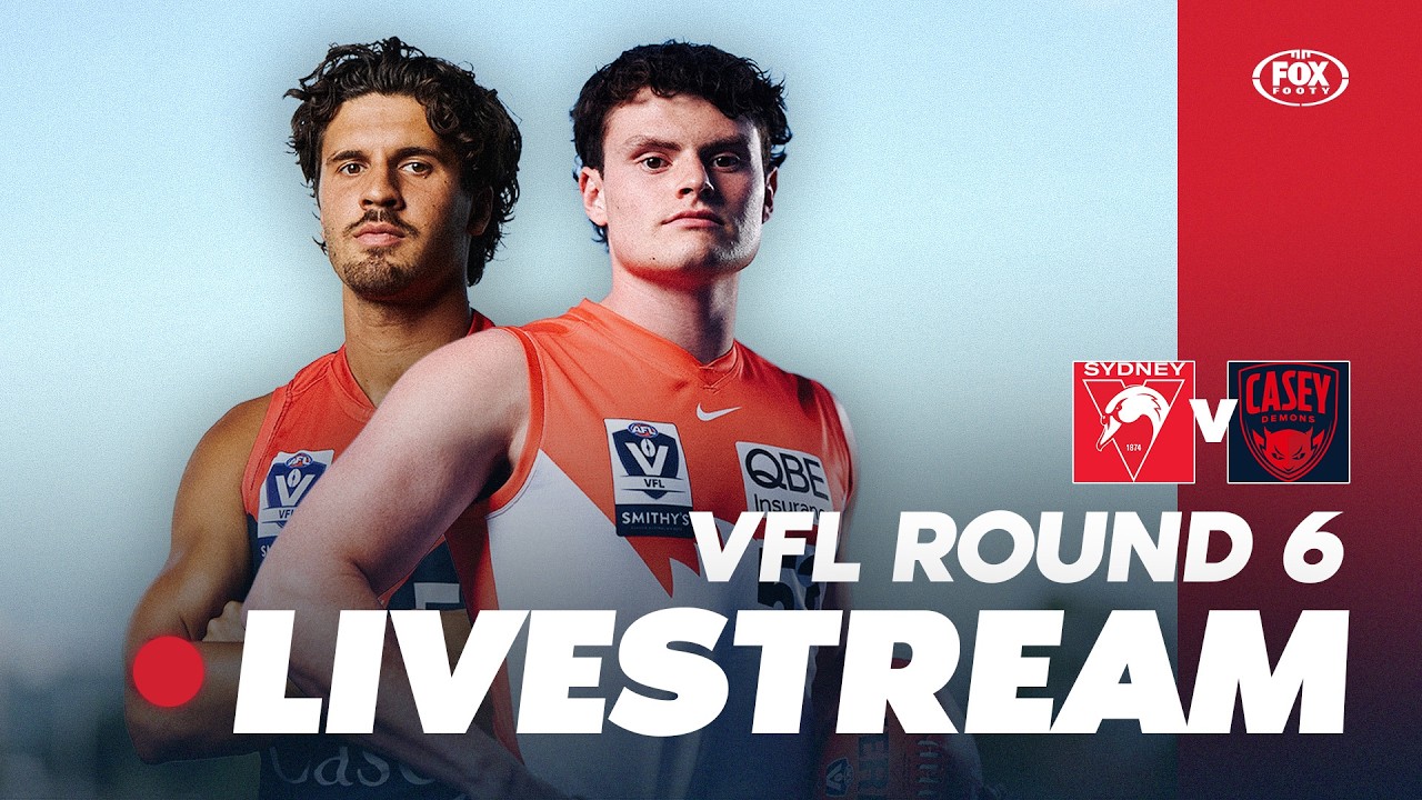 Sydney Swans vs. Casey Demons LIVE 📺 | VFL Round 6 2026