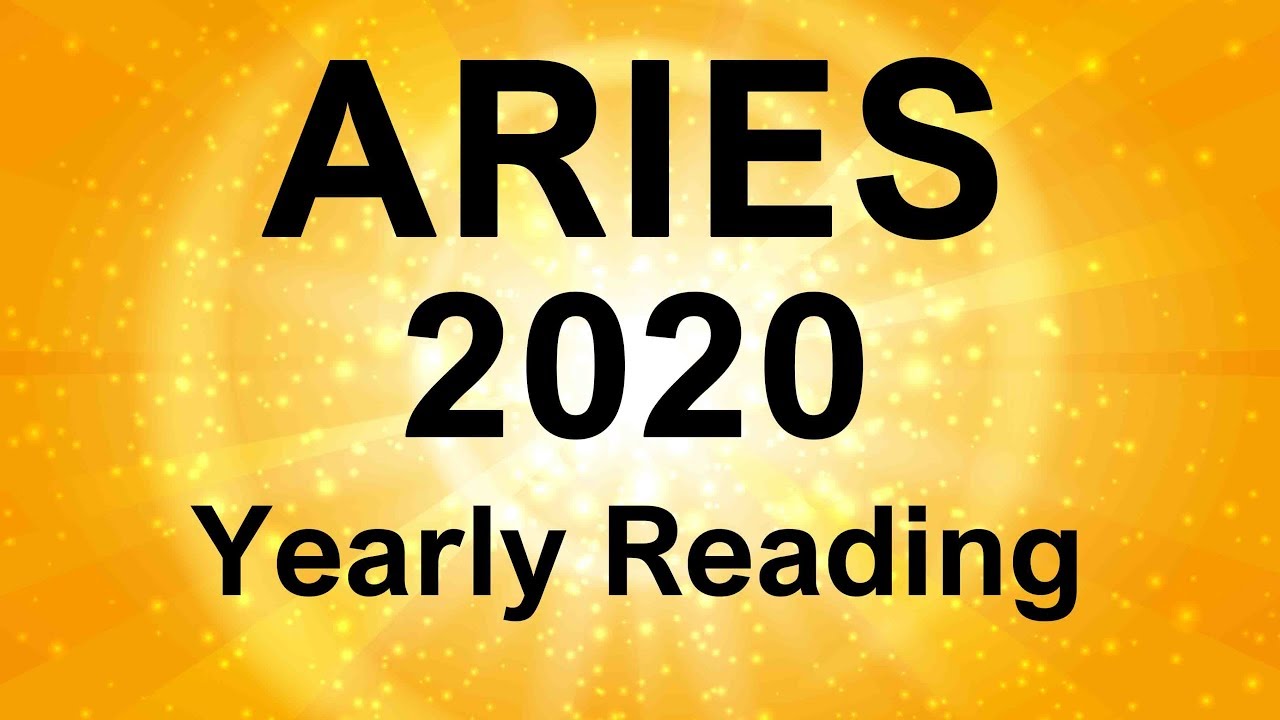 ARIES 2020 YEARLY TAROT READING  
