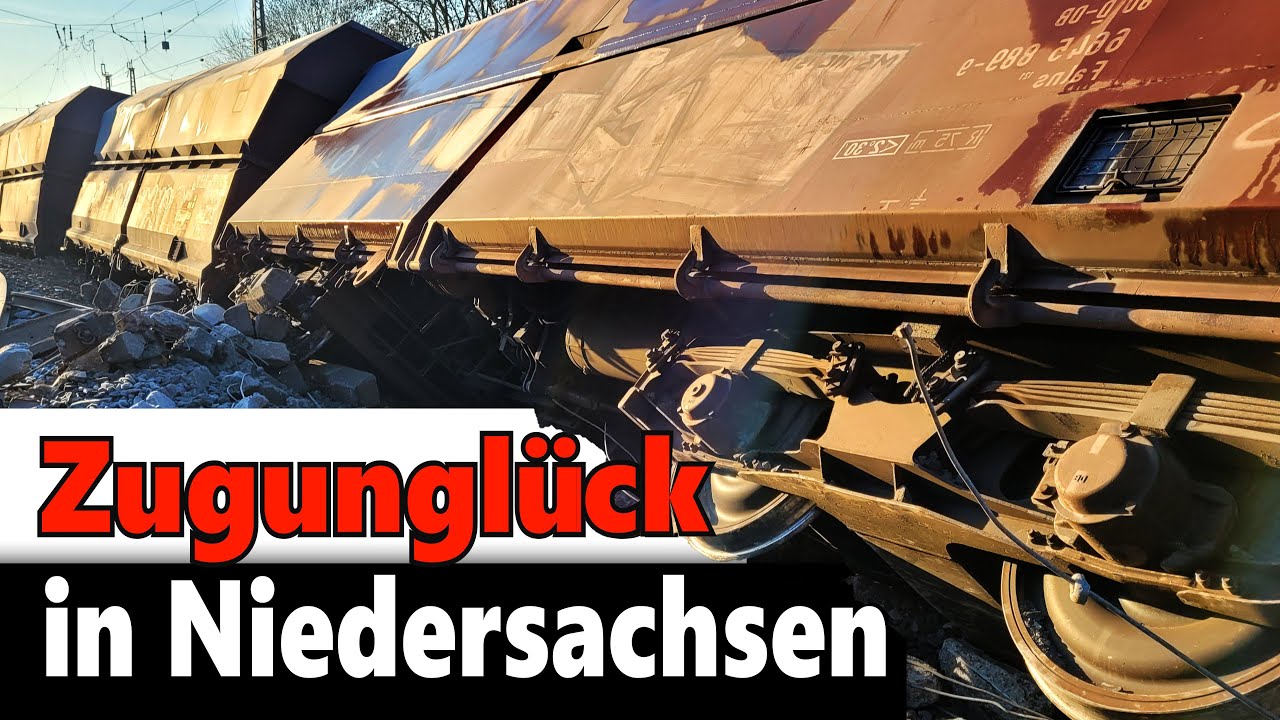 Güterzug entgleist: schwere Schäden an der Bahnstrecke Göttingen - Hannover