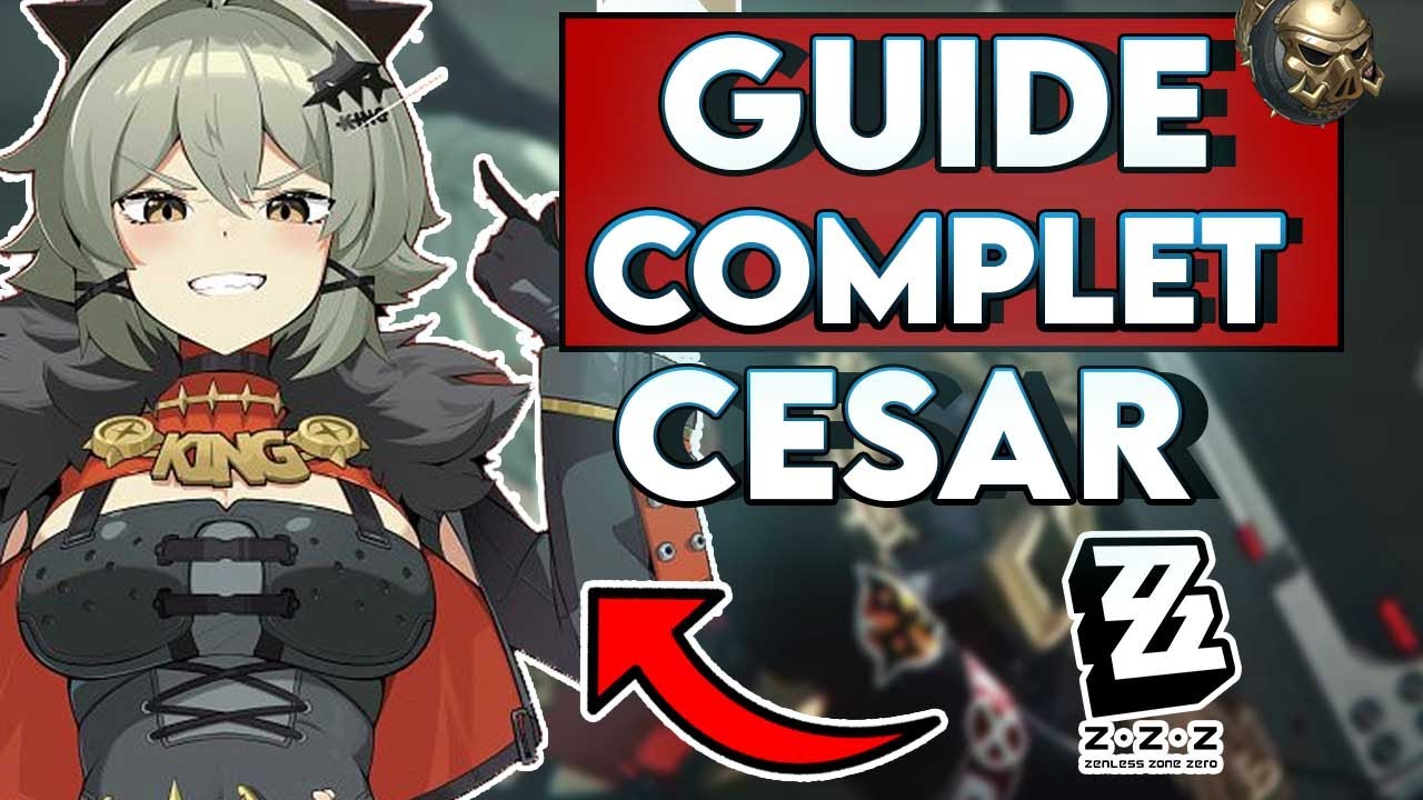 LE GUIDE COMPLET DE CESAR ! ARMES / DISQUES / TEAM / BANGBOO | Zenless Zone Zero