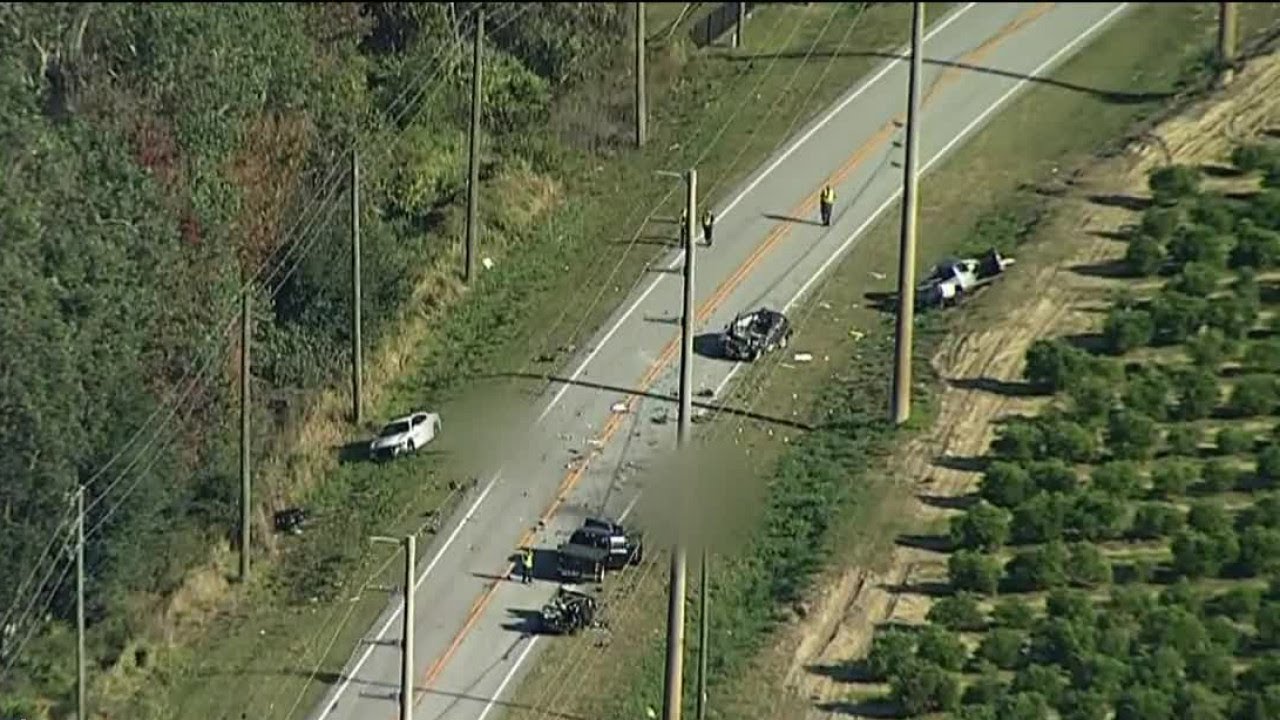 3 dead after Florida man flees deputies, causes crash