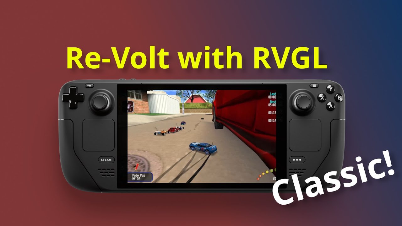 Re-Volt on Steam Deck with RVGL
