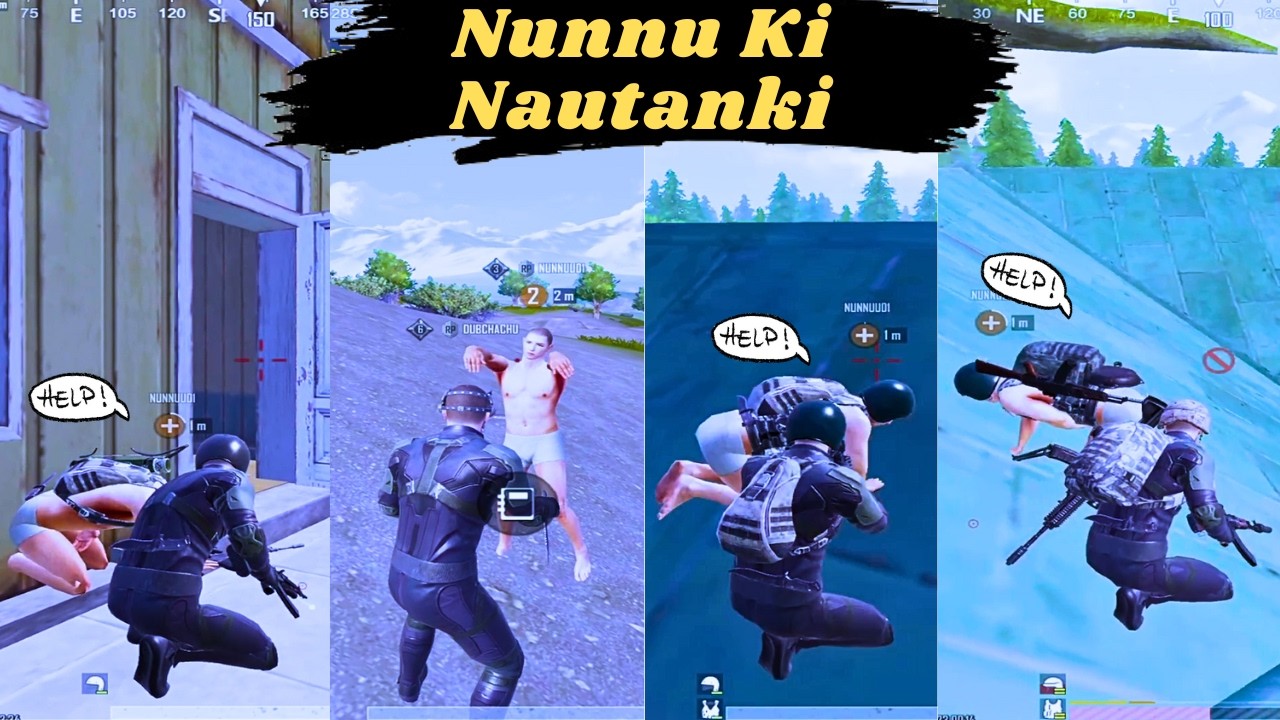 Nunnu Bana Noob Chacha Sunae Khub |BGMI|