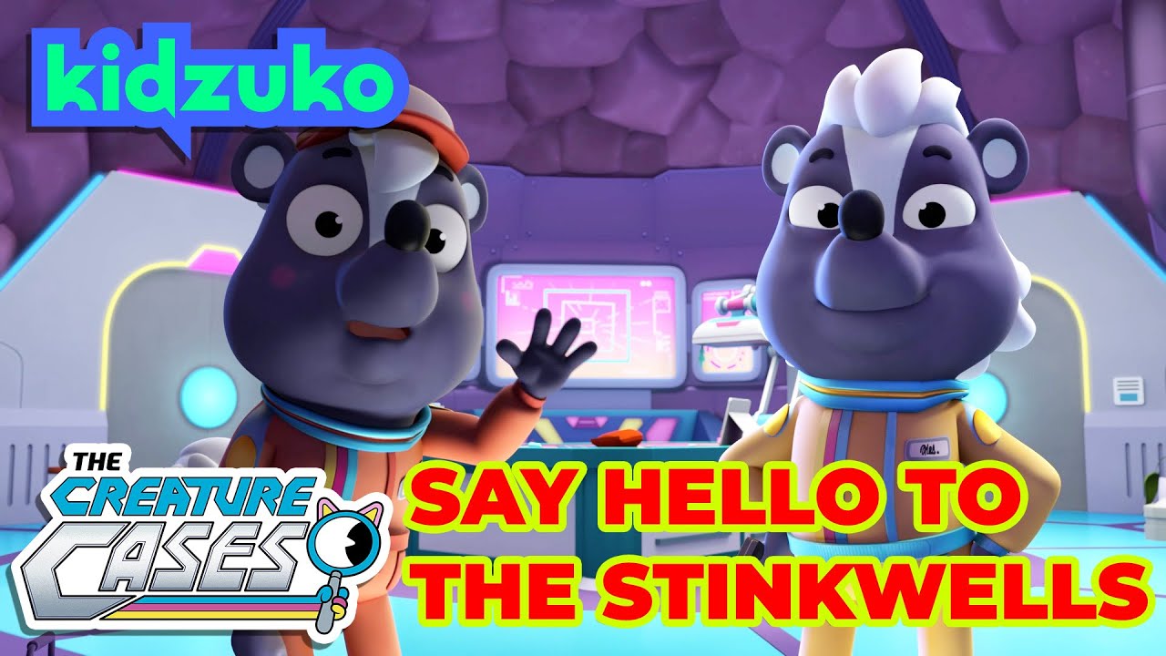 @CreatureCases - 👋🦨 Say Hello to the STINKWELLS! 🦨👋 | Compilation |  @Kidzuko