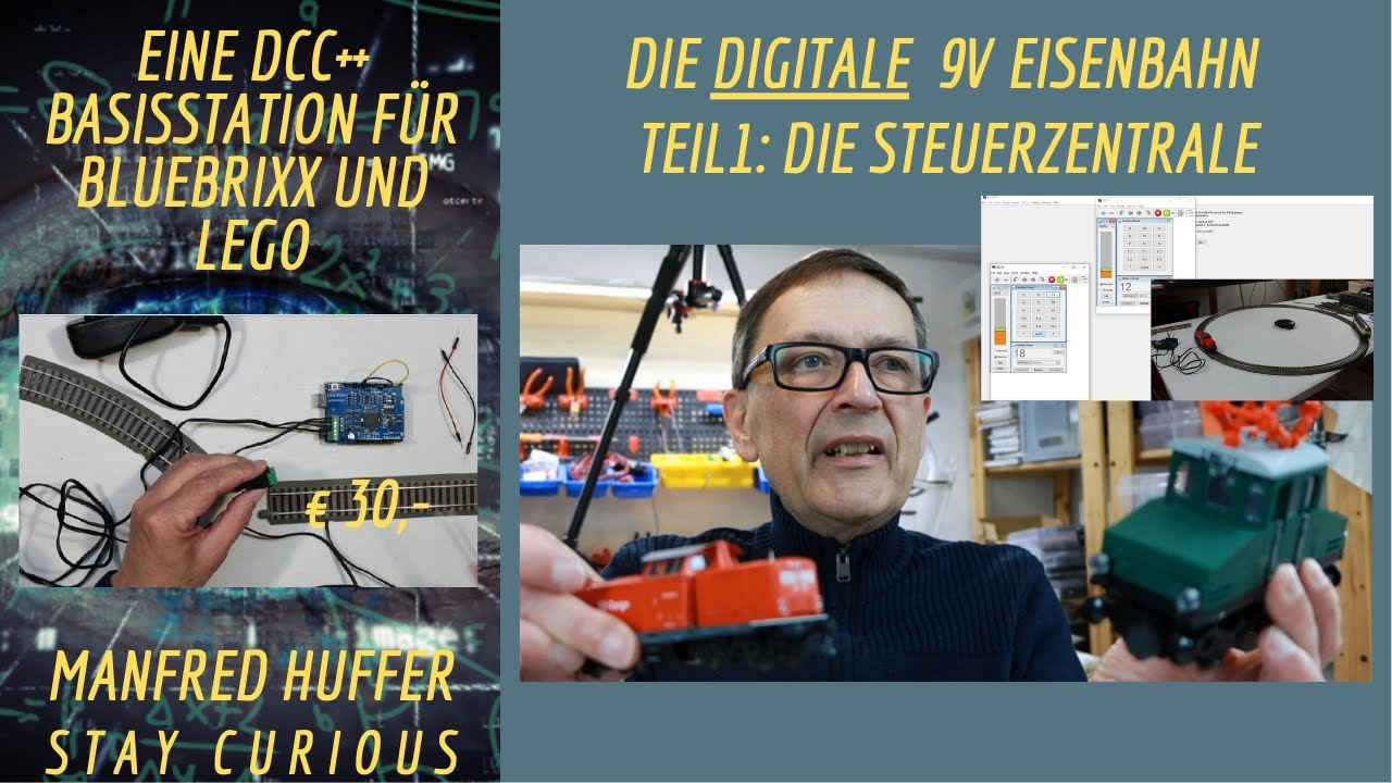 Die digitale 9V Eisenbahn - Teil 1: Basisstation