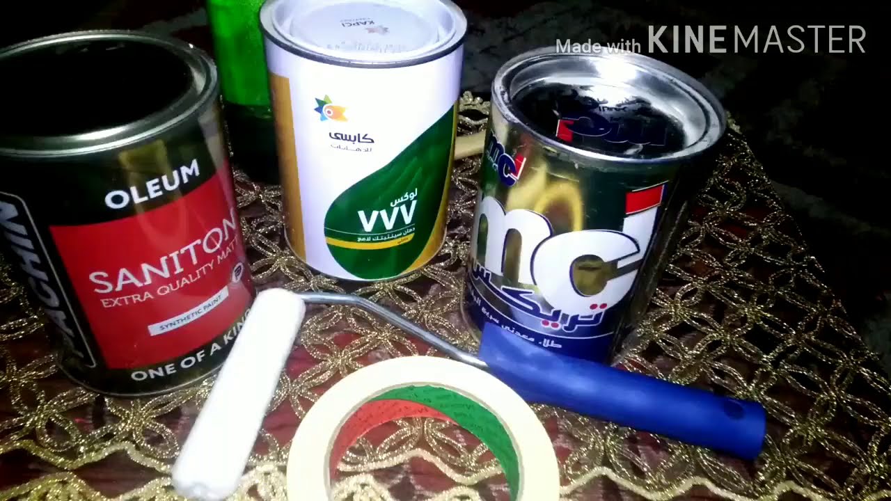 طريقة دهان النيش الخشب بكل سهوله 👏