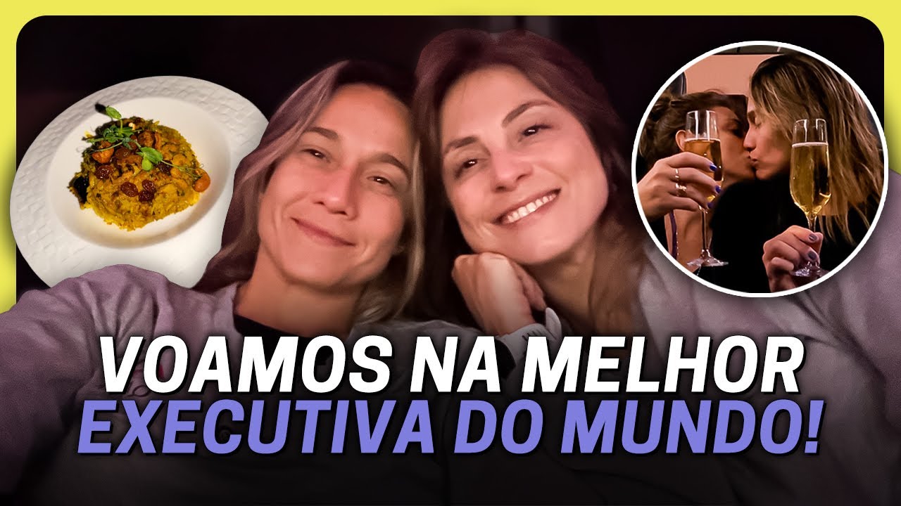 Como é a executiva da Qatar Airways? Uma das melhores do mundo! | Vou Lá e Te Conto!