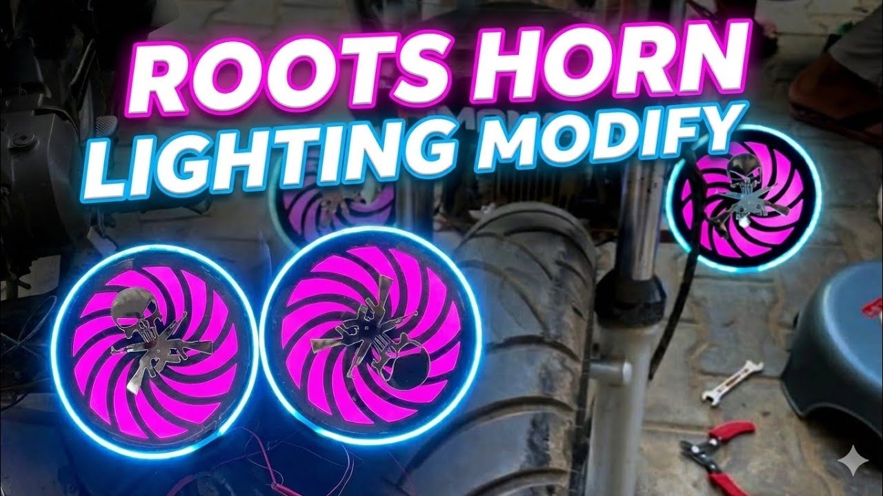 Lighting Horn Roots size modify havey quality me ❤️