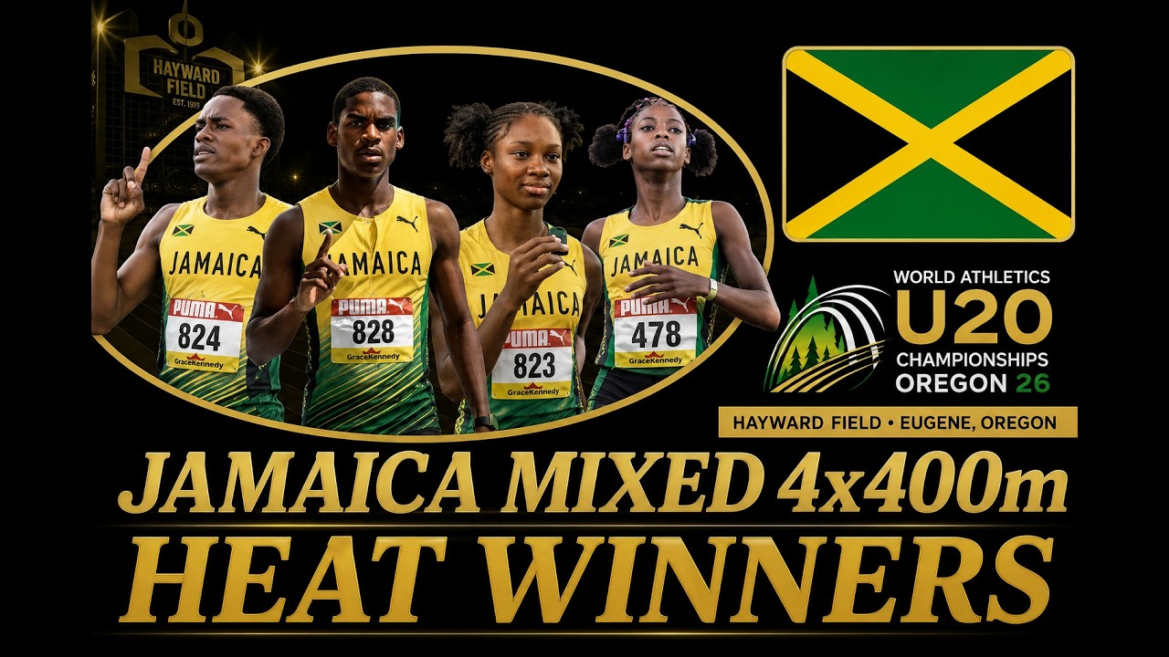 Jamaica Wins Mixed 4x400m Heat | QUALIFIES for Final at 2026 World Athletics U20 Championships