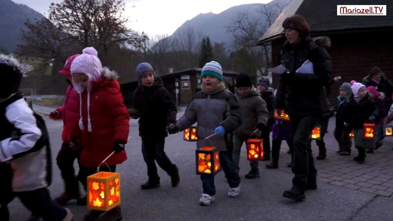 Martinsfeier mit Laternenumzug in Mariazell