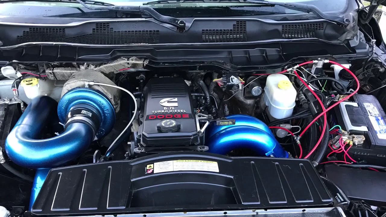 Dodge 6.7 compound turbos