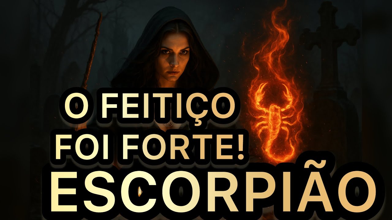 ESCORPIÃO ♏️— O FEITIÇO FOI GRANDE. PROTEJA-SE!