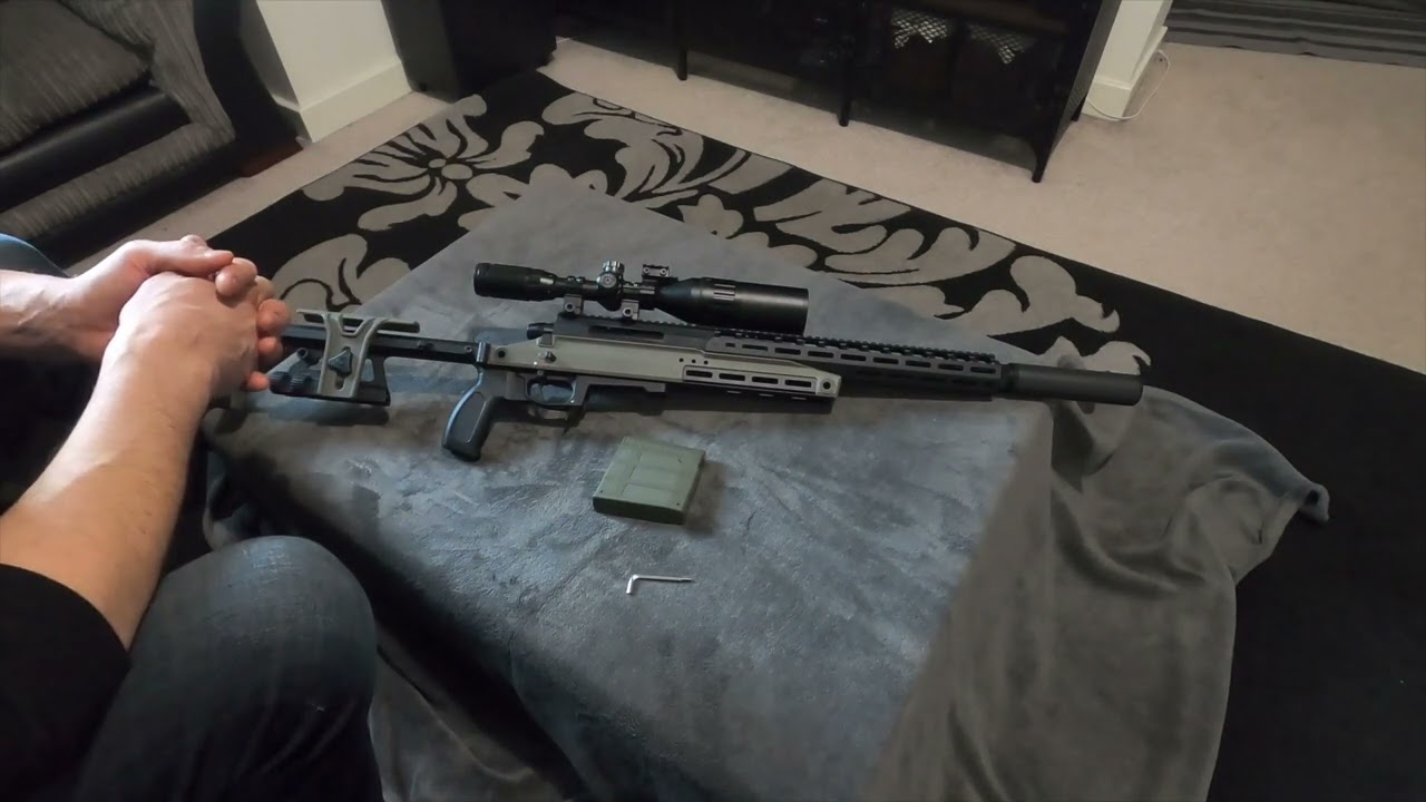Silverback tac-41a sniper rifle review .  Airsoft Toy