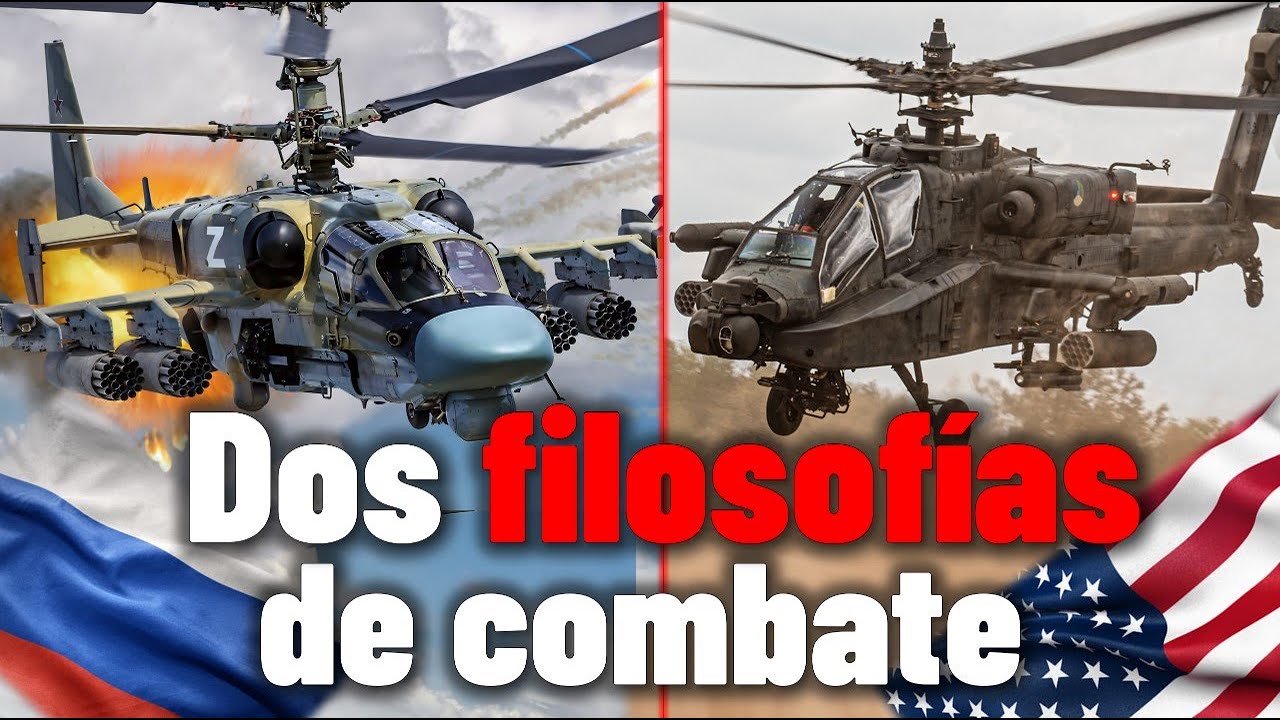 🚁¿Qué diferencia al Apache (EEUU) del Kamov (Rusia)?